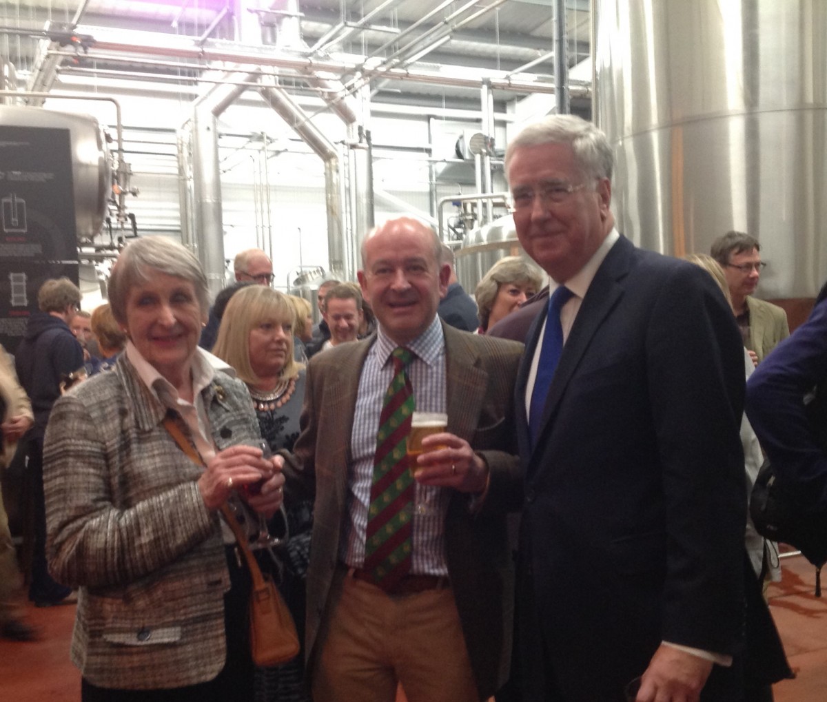 Fallon Raises Glass to New Brewery