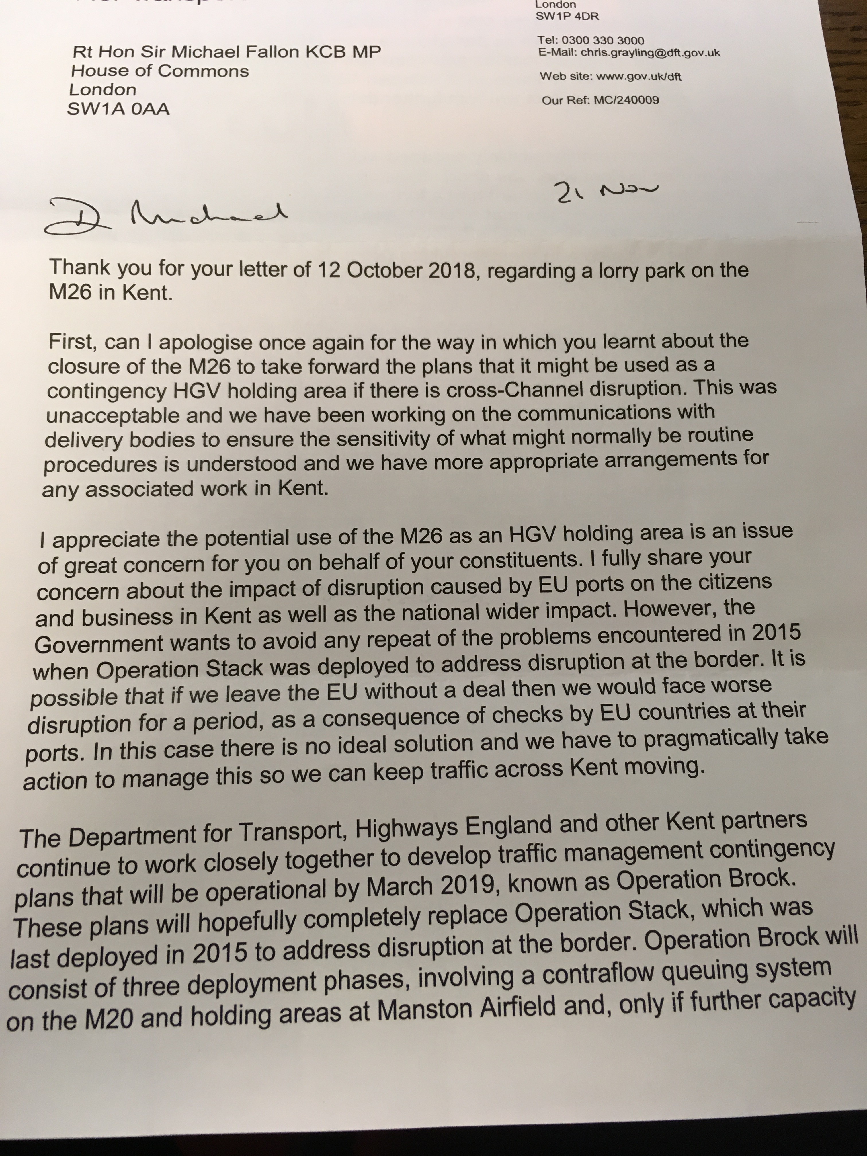 Grayling letter 1