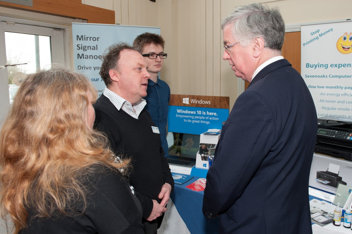 Sevenoaks MP praises local businesses ahead of sixth annual Sevenoaks Business Show